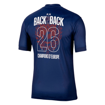 Champions of Europe #26 Mens PSG Home Jersey 2025/26 [PREMIUM]