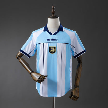 Argentina Jersey 2000 Home Retro Football Kit