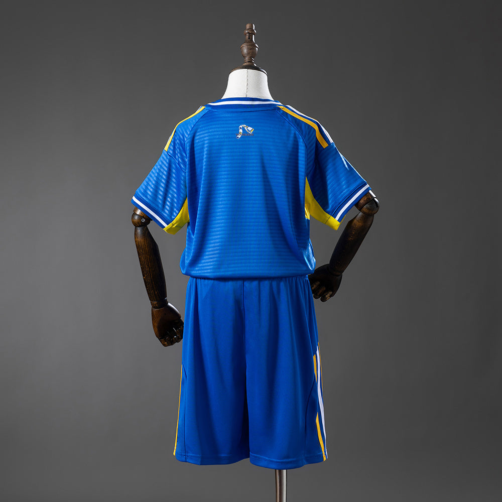 Kids Leeds United Away Jersey 2025/26 Football Kit Soccer Shirt