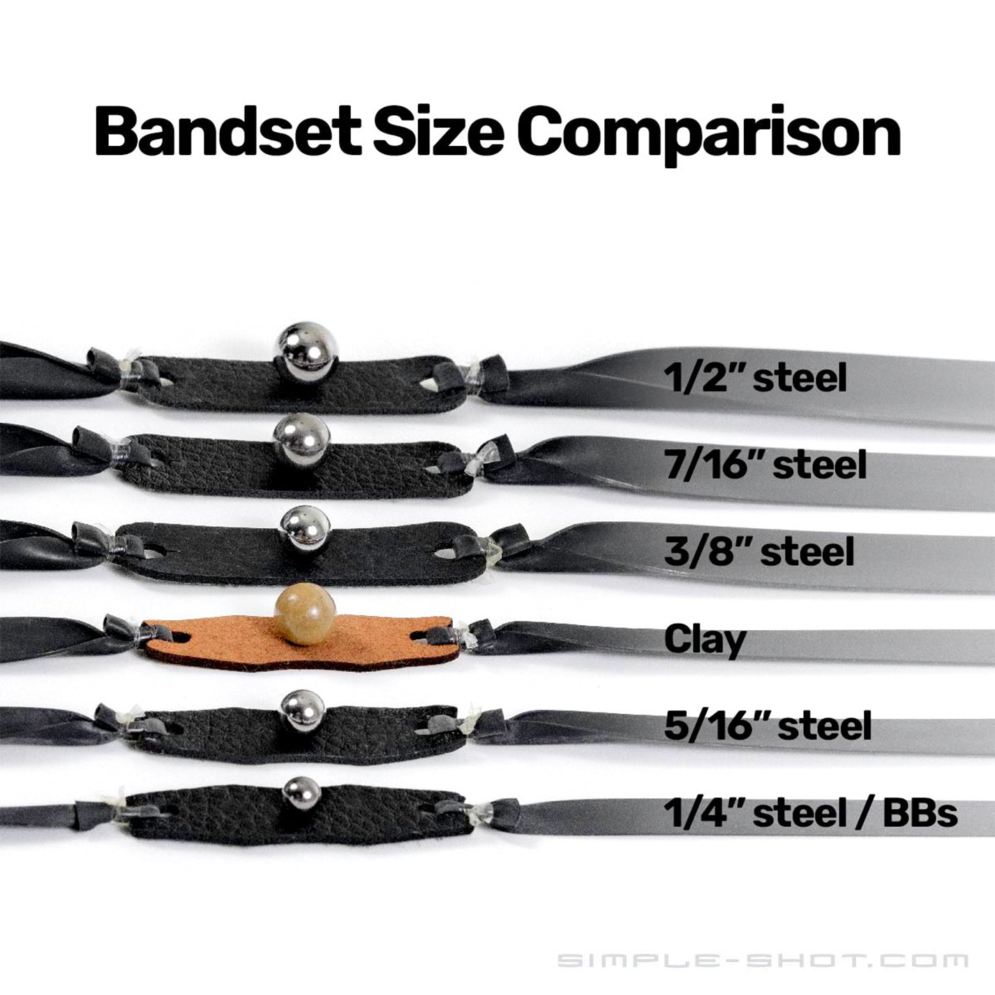 Target Flat Bands (5/16")