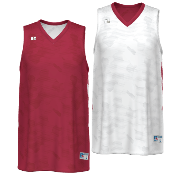 Russell Youth Dynaspeed Reversible Jersey - Red
