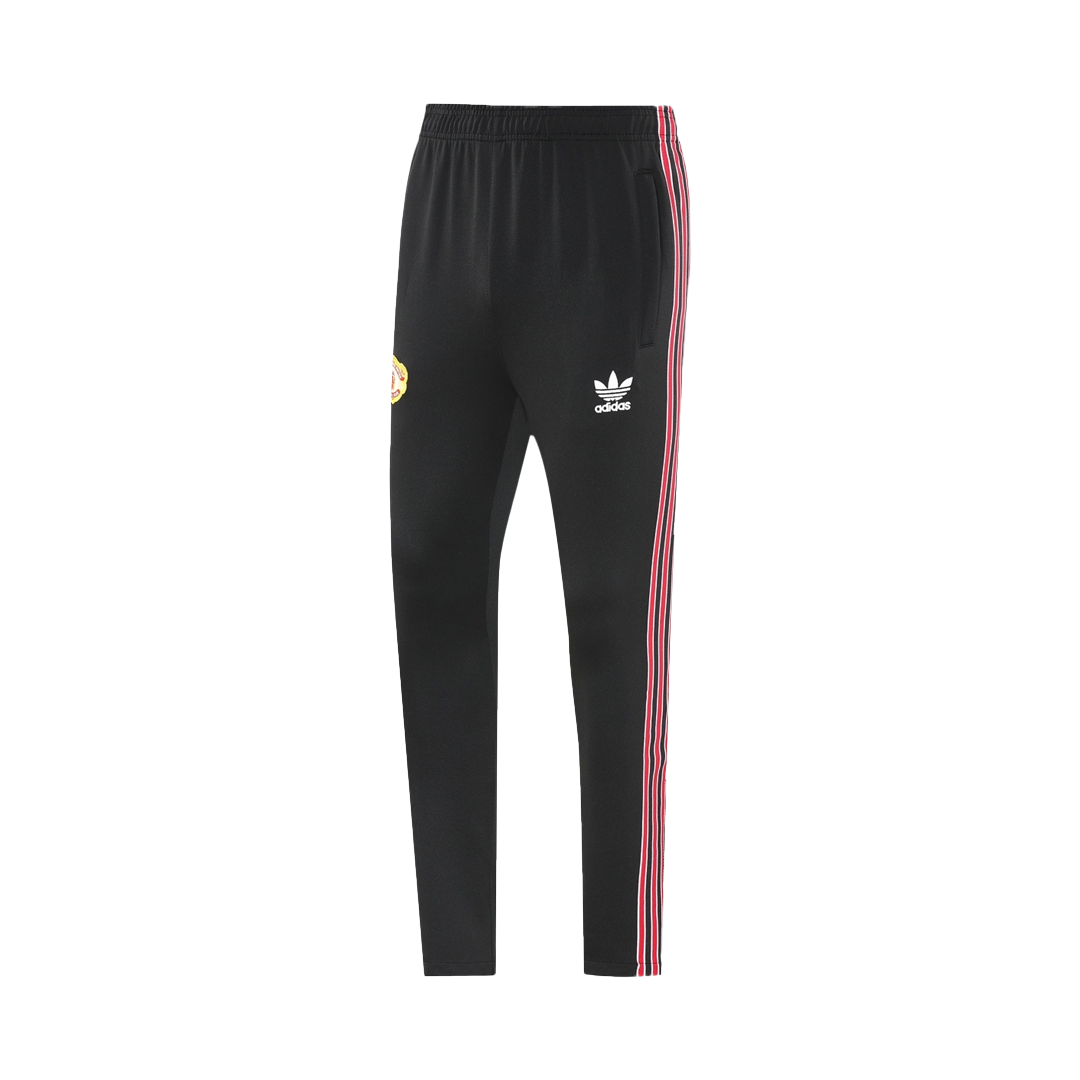 Manchester United 2025/26 Red&Black Training Tracksuit Kit (Top+Pants)