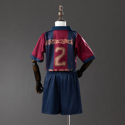 Kids Barcelona Jersey 25/26 Special Football Kit