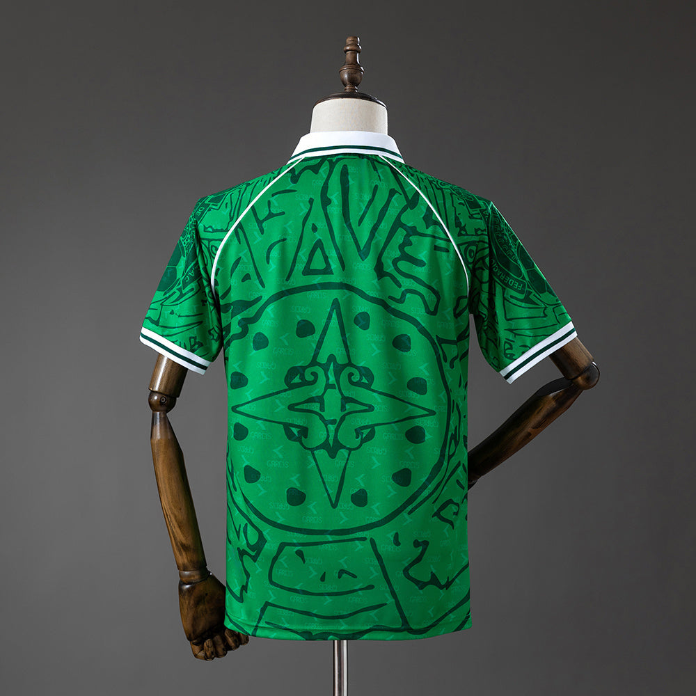 Mexico Home Jersey 1999 Retro Football Kit Soccer Shirt