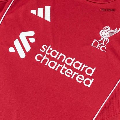 VIRGIL #4 Mens Liverpool Home Jersey 2025/26