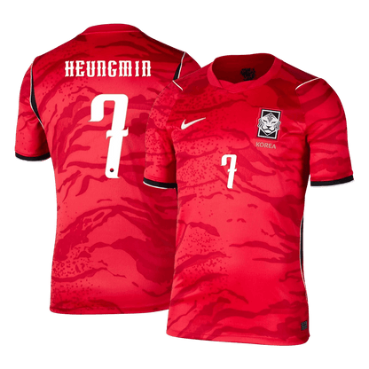 HEUNGMIN #7 Mens South Korea World Cup Home Jersey 2026