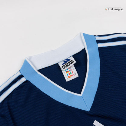 Retro 1998 Mens Argentina Away Jersey