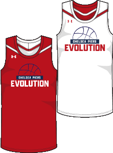 Under Armour Youth Clutch 2 Reversible Jersey - Red