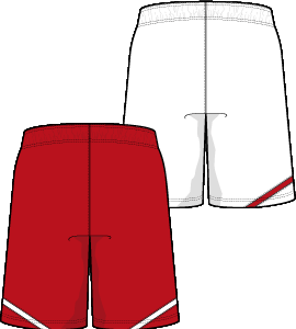Under Armour Youth Clutch 2 Reversible Short - Red