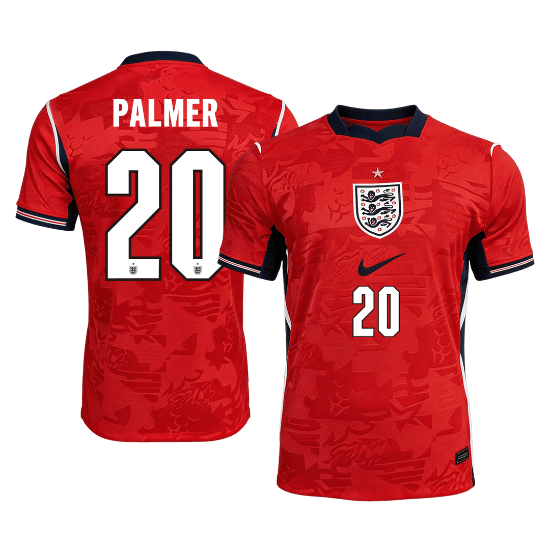 PALMER #20 Mens England World Cup Away Jersey 2026 - Player Version (Slim Fit)