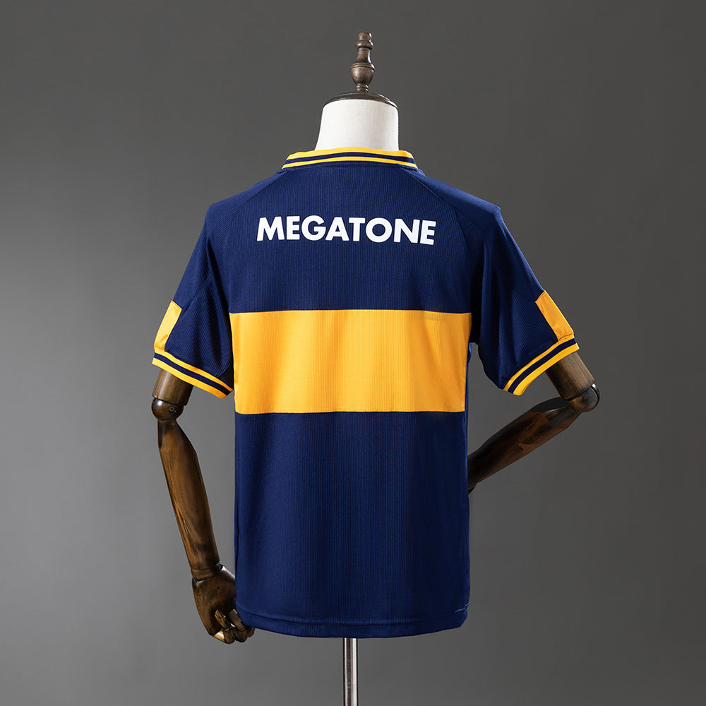 Boca Junios Jersey 2006-07 Home Retro Football Kit