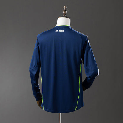 Real Madrid Jersey 2010-11 Away Retro Kit Long Sleeves