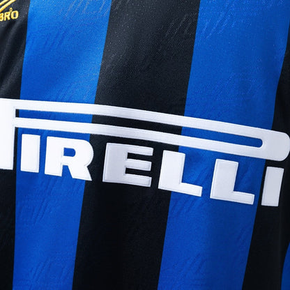 Retro Inter Milan Jersey 1995-96 Home Football Kit