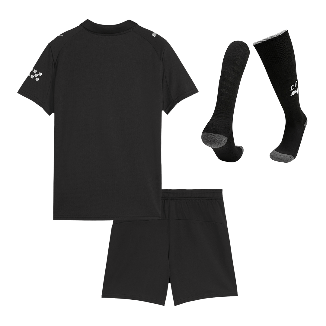 Kids Manchester City Away Full Kit 2025/26