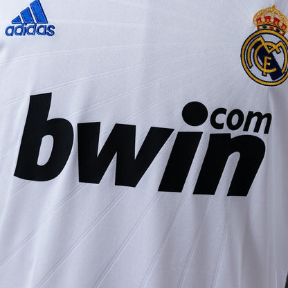 Real Madrid Jersey 2010-11 Home Retro Football Kit