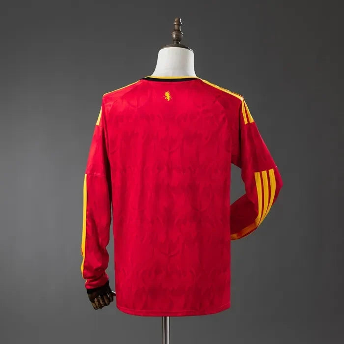 Belgium Home Jersey 2026 World Cup Long Sleeves Football Kit Soccer Shirt