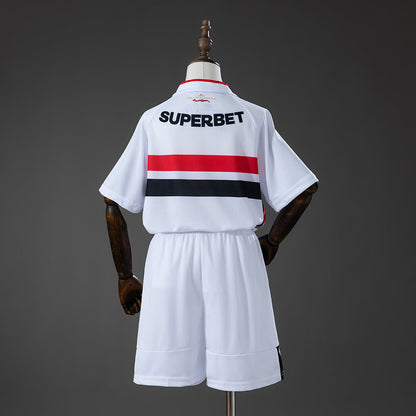 Kids Sao Paulo Home Jersey 2026-2027 Football Kit Soccer Shirt