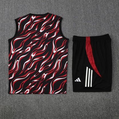 Manchester United Vest Set Training Tracksuits 25/26 Football Kit Soccer Jersey