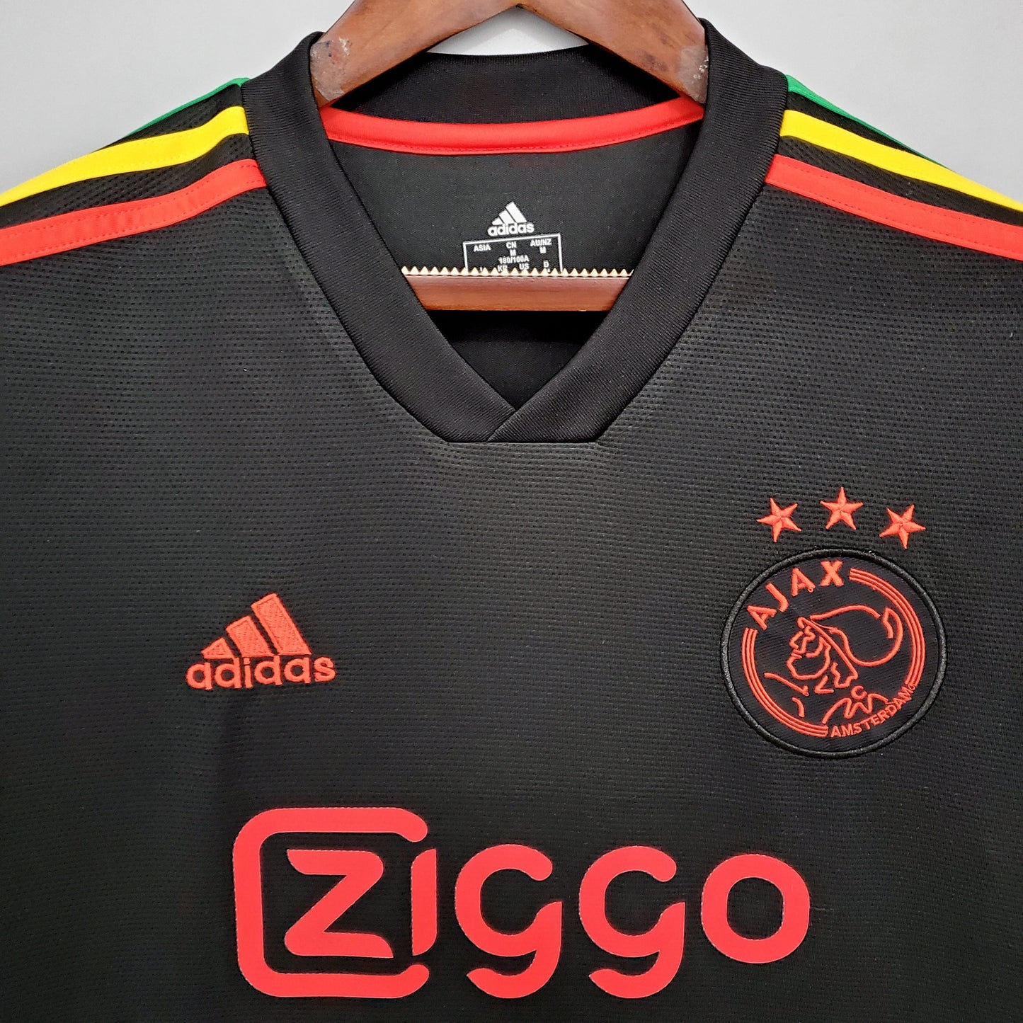 Retro Ajax Third Jersey 21/22 Football Kit Bob Marley