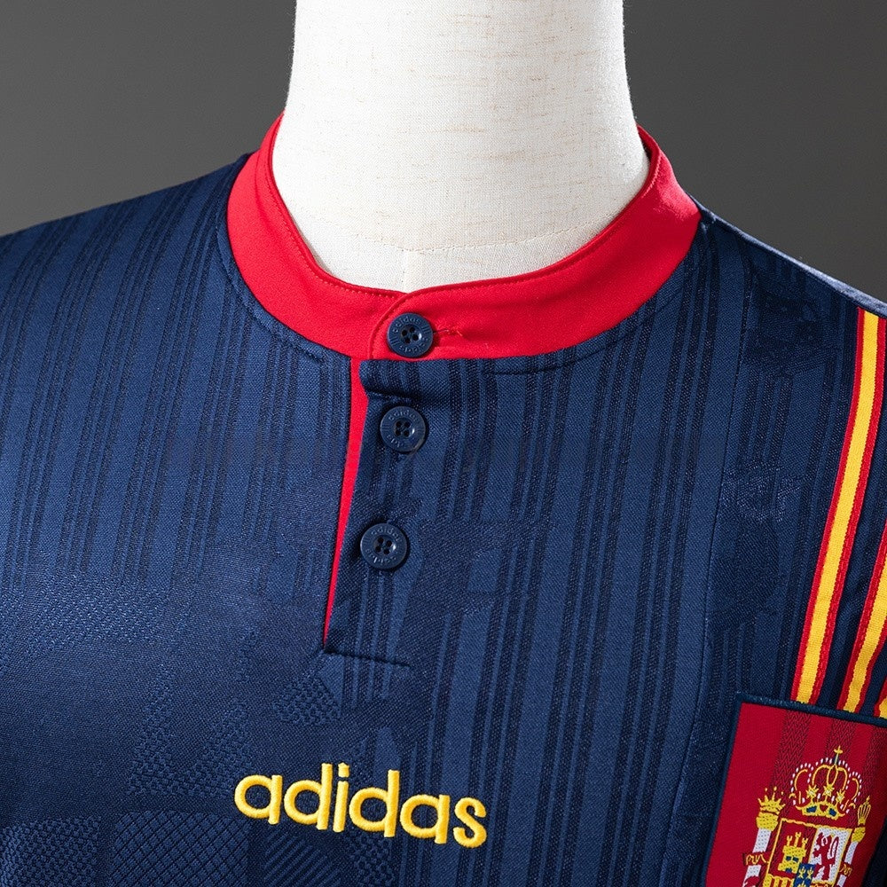 Spain Jersey 1996 Away Retro Football Kit