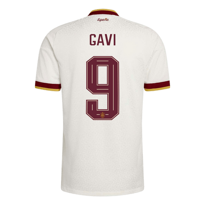 GAVI #9 Mens Spain World Cup Away Jersey 2026 - Player Version (Slim Fit)