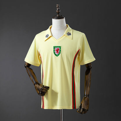 Wales Jersey 1976 Away Retro Football Kit