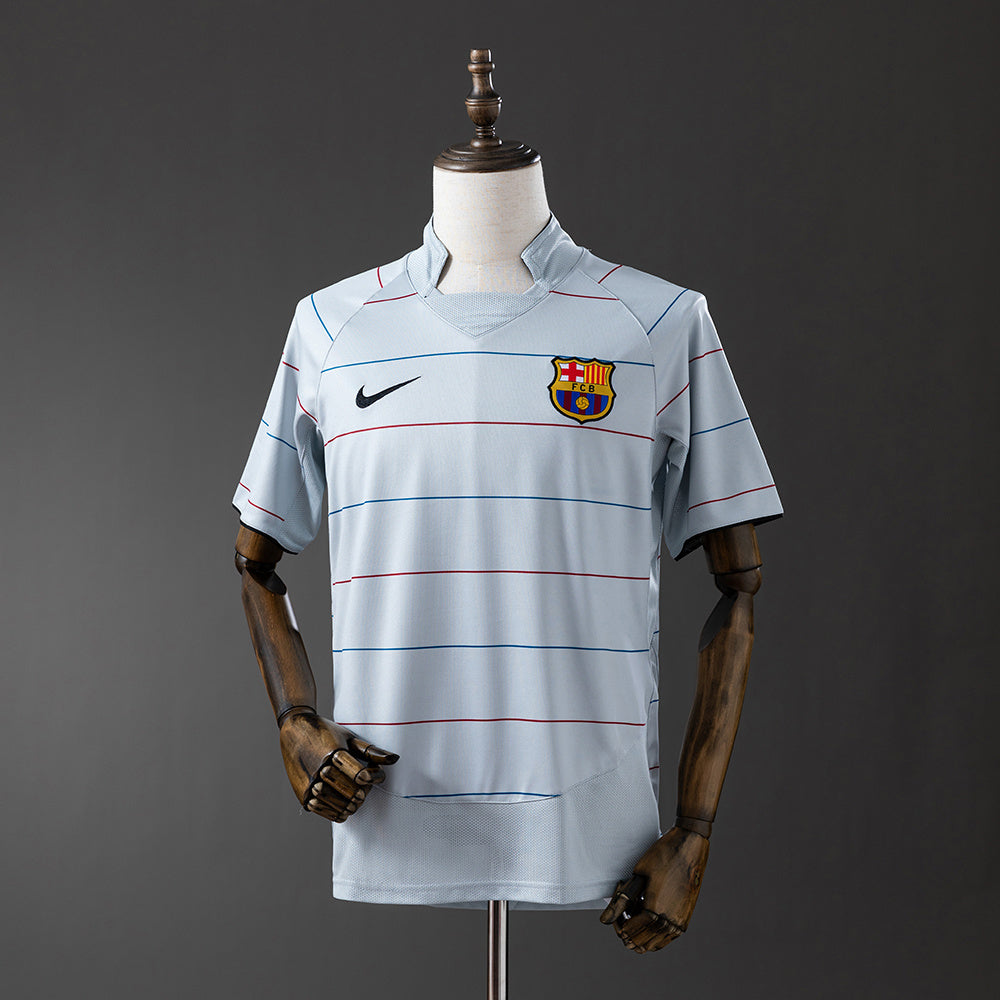 Barcelona Jersey 2003-04 Away Retro Football Kit