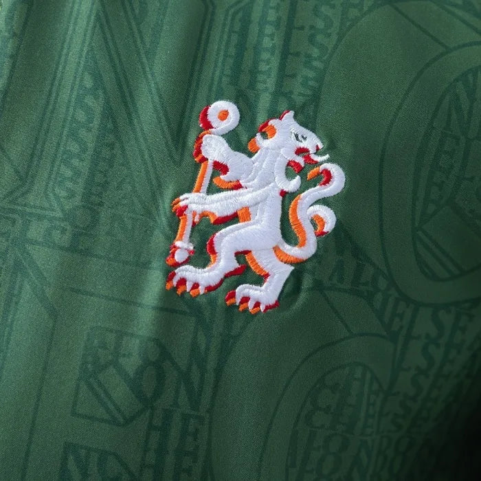 Chelsea Windbreaker 2025/26 Army Green Football Kit