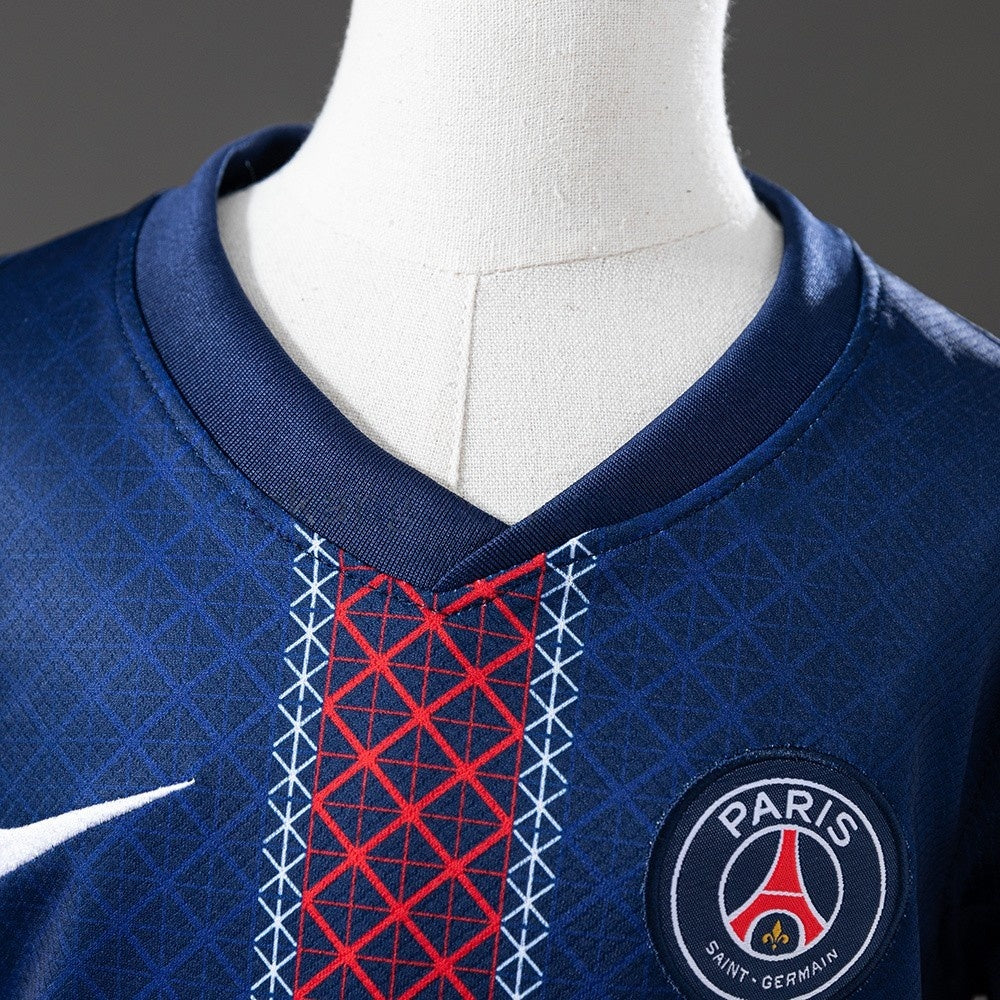 Kids PSG Jersey 25/26 Home Football Kit
