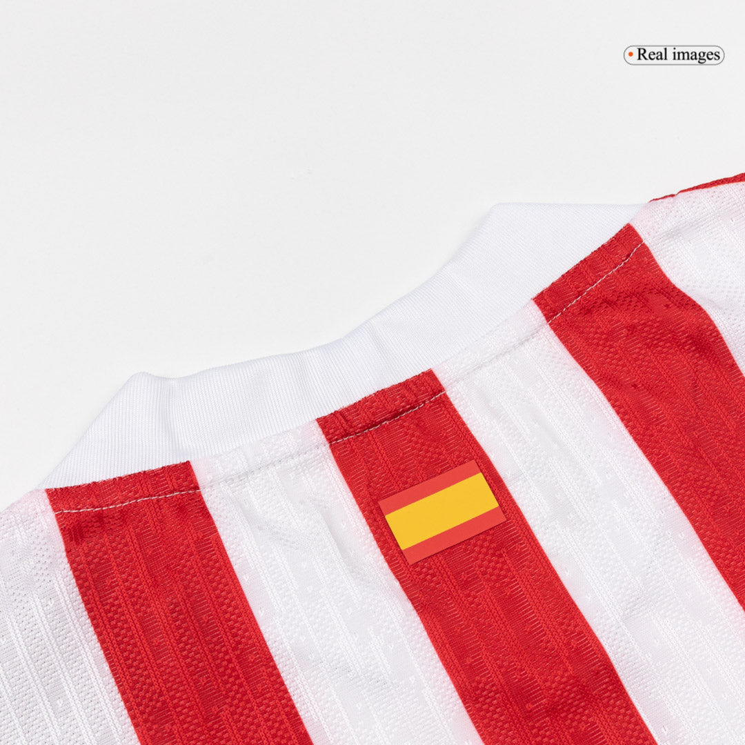 Mens Atletico Madrid Home Jersey 2025/26 - Player Version (Slim Fit)