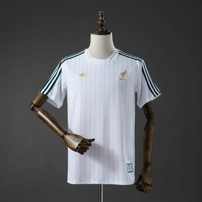 Mexico Terrace Icons T-Shirt White 2026 World Cup Football Kit Soccer Shirt