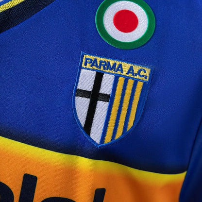 Parma Jersey 2002-03 Home Retro Football Kit