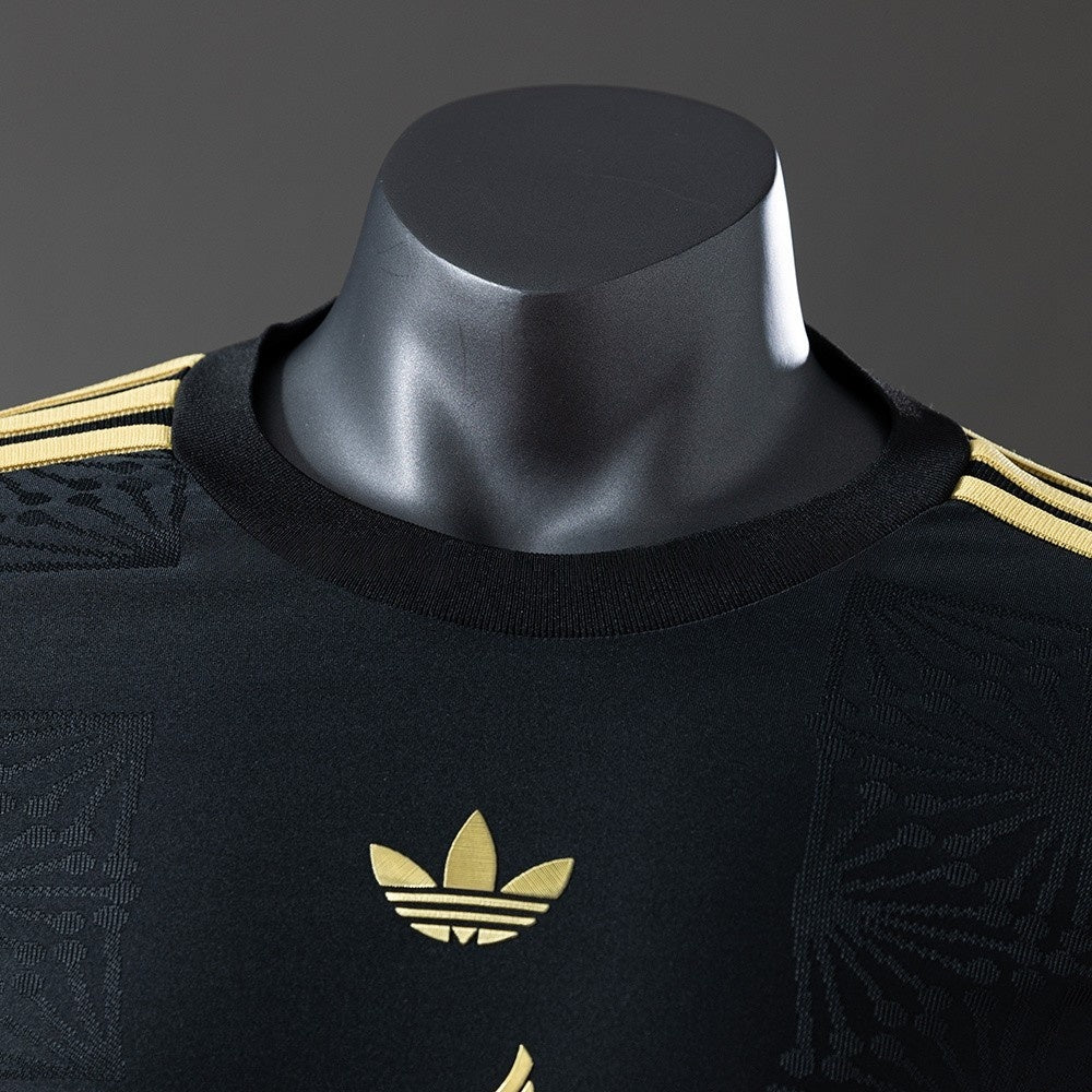 Mexico Jersey 25/26 Black Kit Player Version Long Sleeves