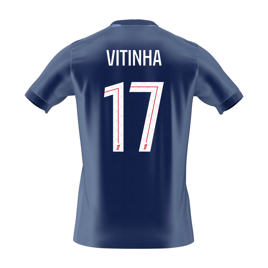 VITINHA #17 Mens PSG Home Jersey 2025/26 [PREMIUM]