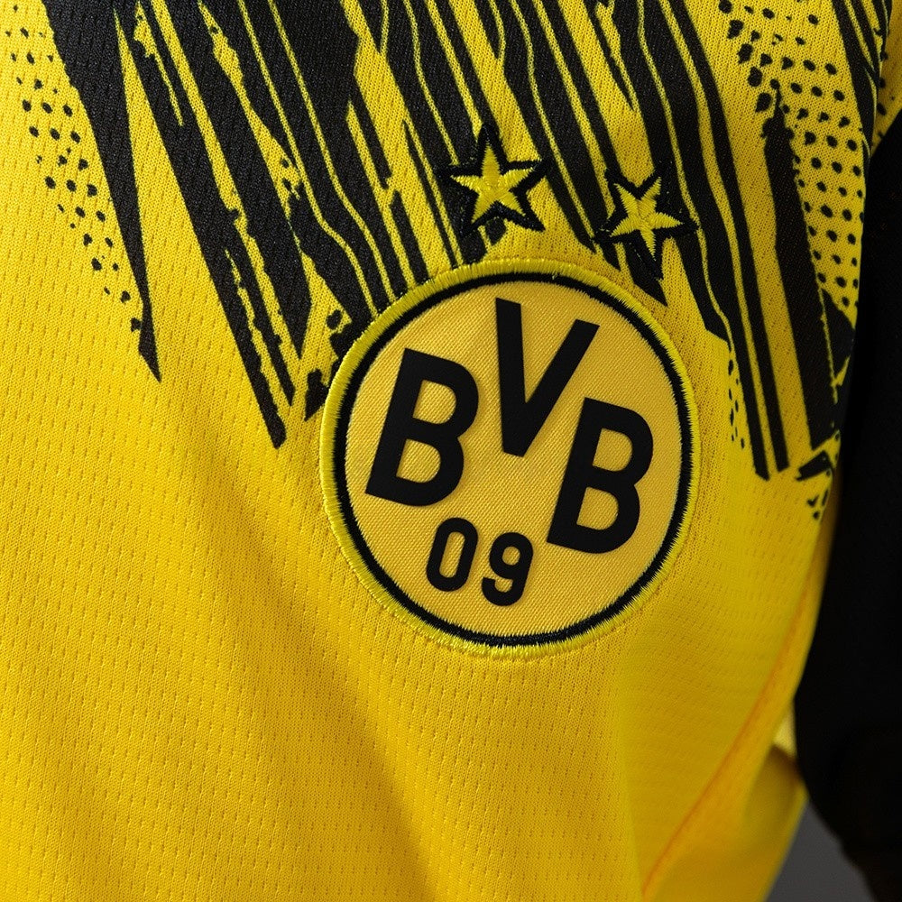 Kids Dortmund Jersey 25/26 Home Football Kit