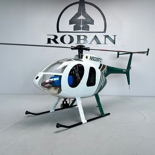 ROBAN MD-500E Bird 470 Scale RC Helicopter GPS X2 Flight Control LED Lighting PNP/RTF