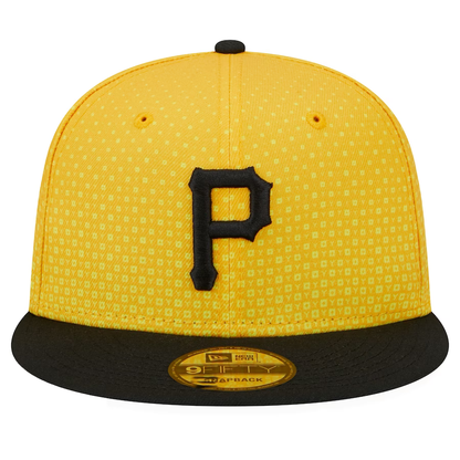 New Era Pittsburgh Pirates 2023 City Connect 9FIFTY Snapback Adjustable Hat-Gold/Black