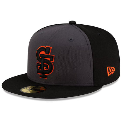 San Francisco Giants NEW ERA 59FIFTY FITTED CAP-GRAY/BLACK