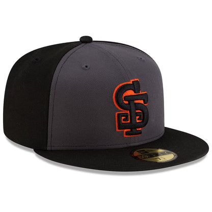 San Francisco Giants NEW ERA 59FIFTY FITTED CAP-GRAY/BLACK