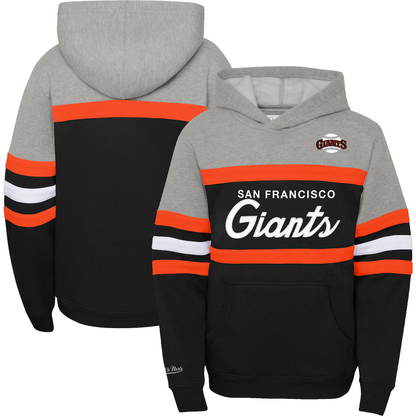 Mitchell & Ness Preschool San Francisco Giants Head Coach Pullover Hoodie