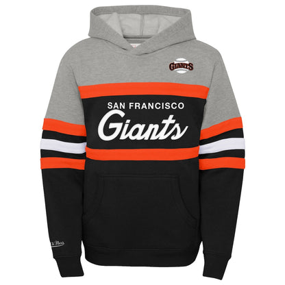 Mitchell & Ness Preschool San Francisco Giants Head Coach Pullover Hoodie