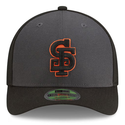 San Francisco Giants New Era Player Replica Alternate 9FORTY M-Crown Adjustable Hat - Gray/Black