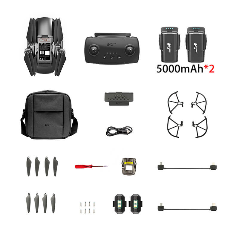 Blackhawk 3 4K Drone with 3-Axis Gimbal & GPS