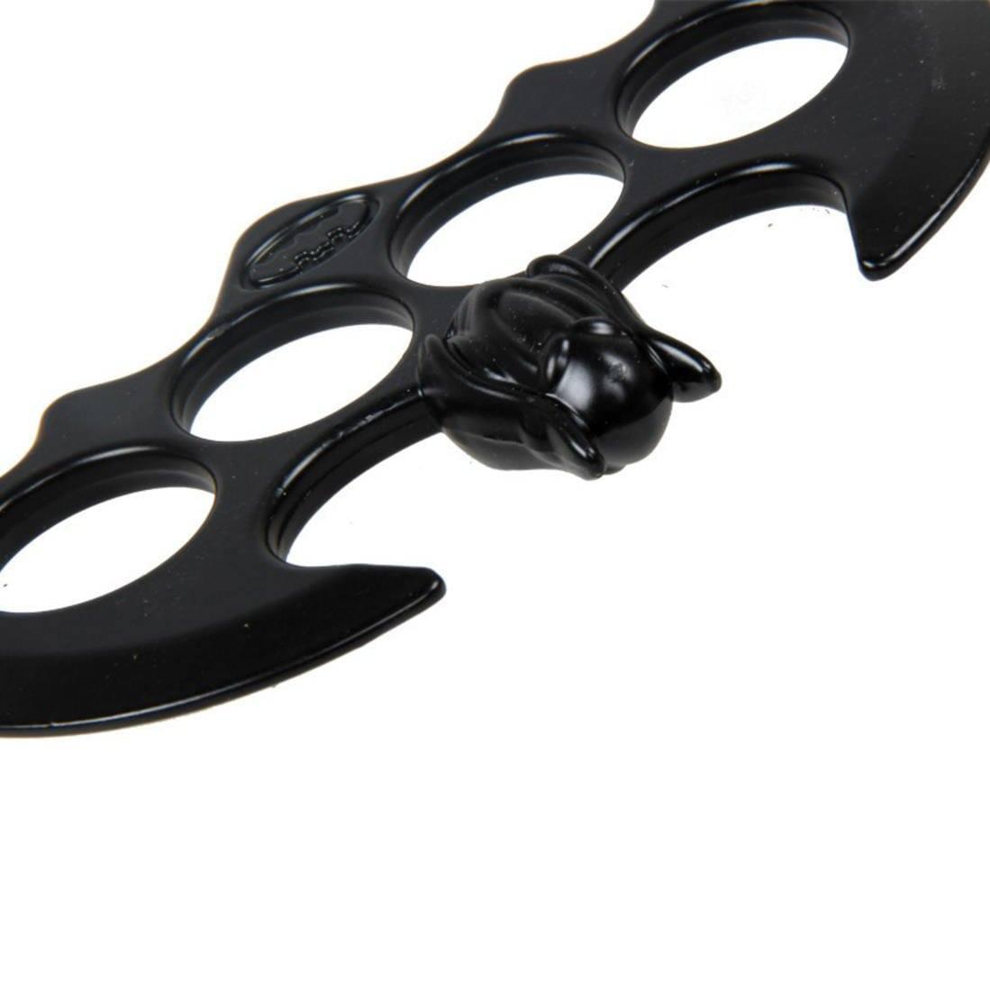 Brass Batman Knuckles – Hard Alloy Edition Four Finger with Black Tactical with Pouch