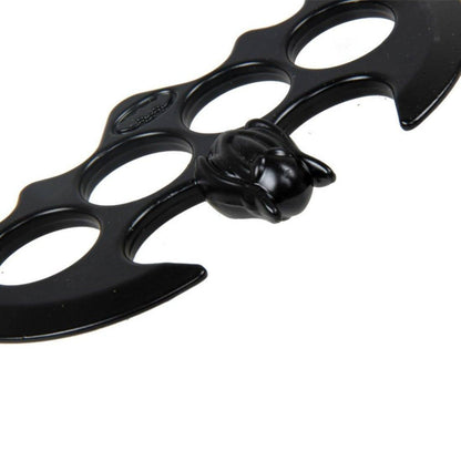 Brass Batman Knuckles – Hard Alloy Edition Four Finger with Black Tactical with Pouch