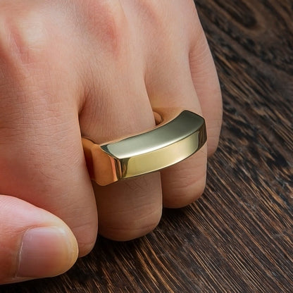 Brass Bottle Opener Knuckles – Ring with Single Finger Duster Self Defense with Tactical