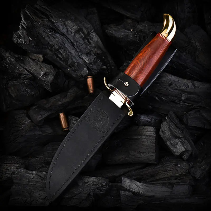 Brass EDC Knife – Legacy Blade 9CR18MOV Artisan with Mirror Polish