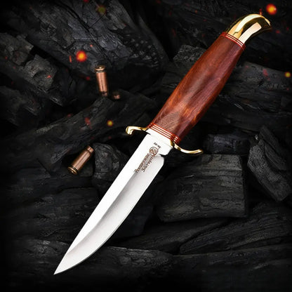 Brass EDC Knife – Legacy Blade 9CR18MOV Artisan with Mirror Polish