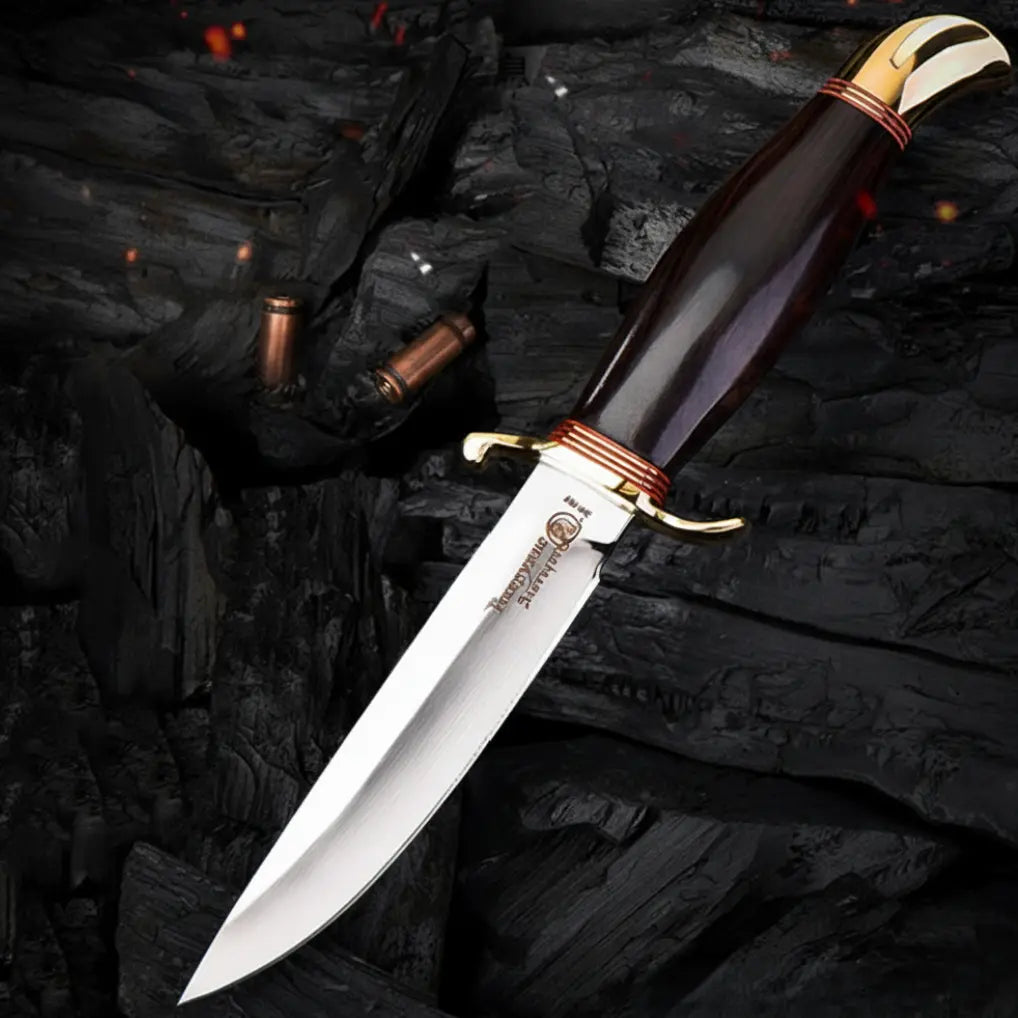 Brass EDC Knife – Legacy Blade 9CR18MOV Artisan with Mirror Polish