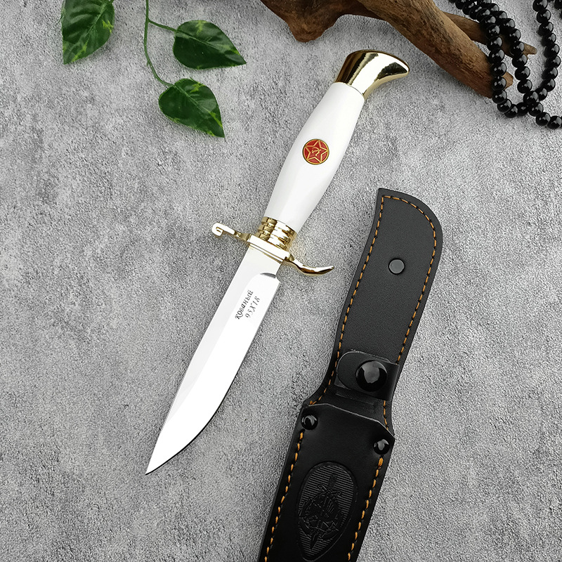 Brass EDC Knife – Legacy Blade 9CR18MOV Artisan with Mirror Polish